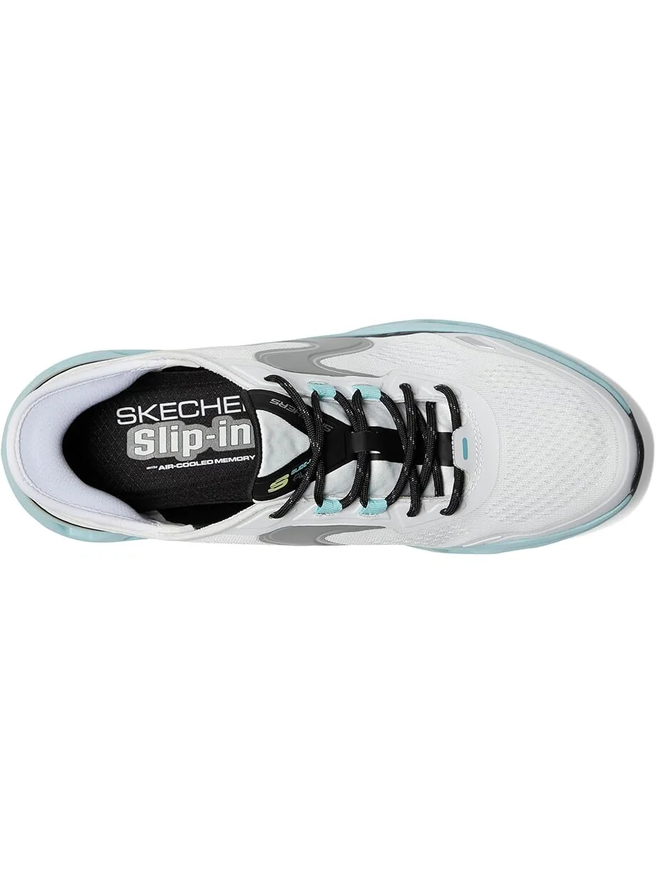 Кроссовки SKECHERS Glide-Step Altus Hands Free Slip-In — изображение 2 из 6, белый/синий