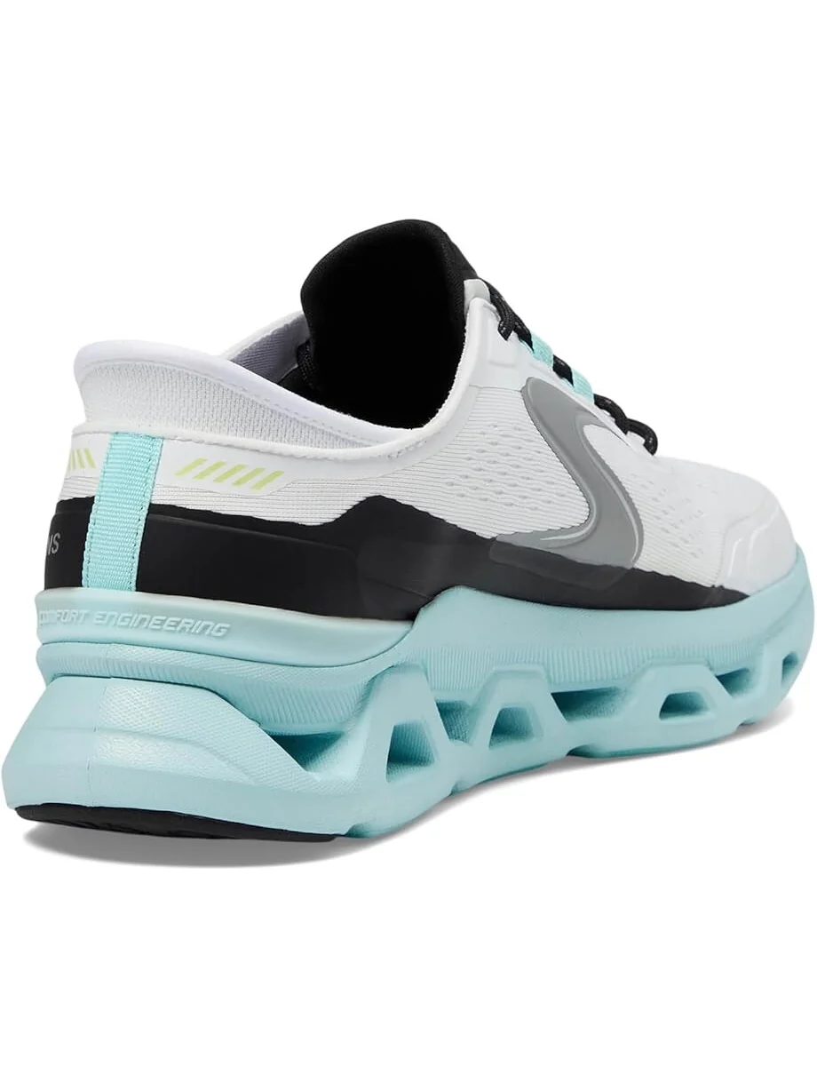 Кроссовки SKECHERS Glide-Step Altus Hands Free Slip-In — изображение 5 из 6, белый/синий