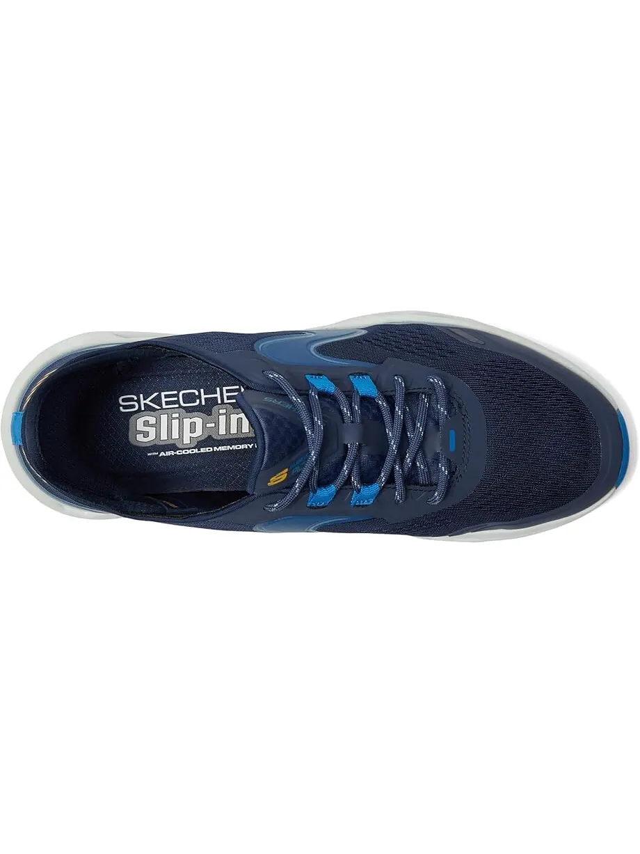 Кроссовки SKECHERS Glide-Step Altus Hands Free Slip-In — изображение 2 из 7, темно-синий/синий