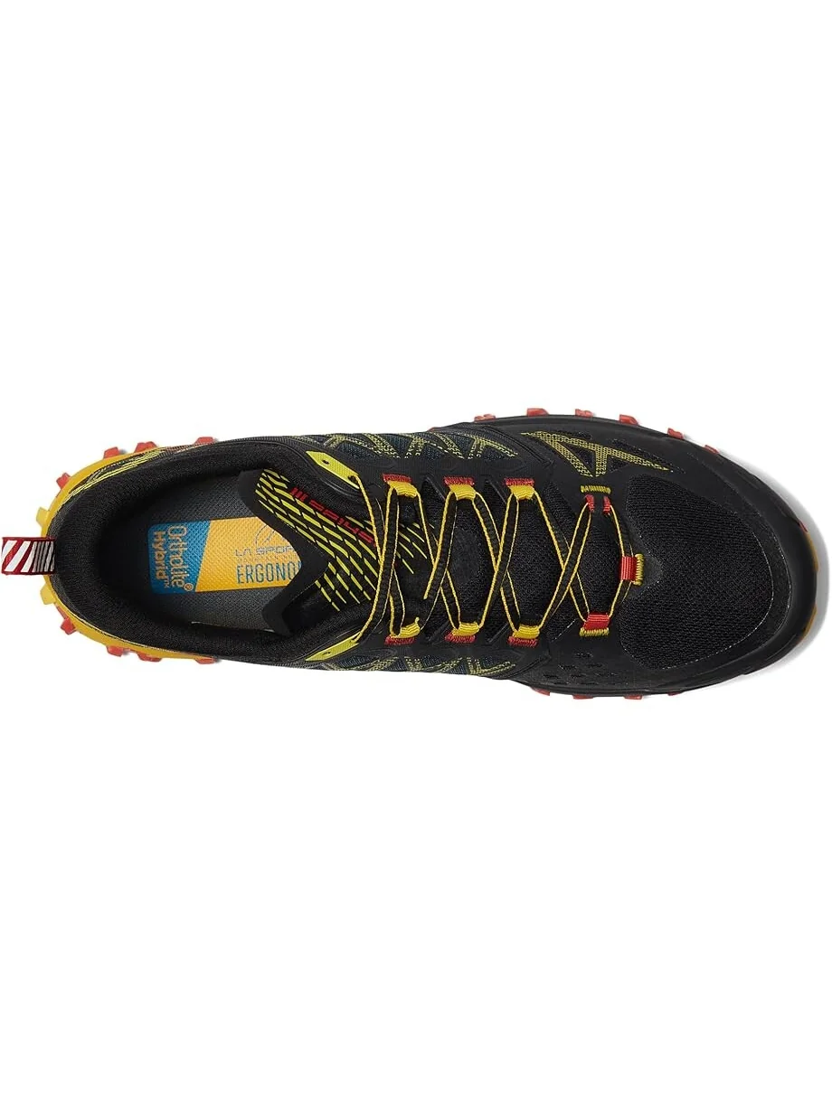 Кроссовки La Sportiva Bushido III — изображение 2 из 7, черный/желтый