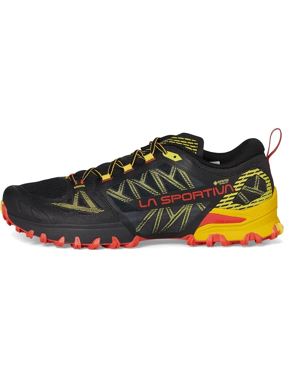 Кроссовки La Sportiva Bushido III — изображение 4 из 7, черный/желтый