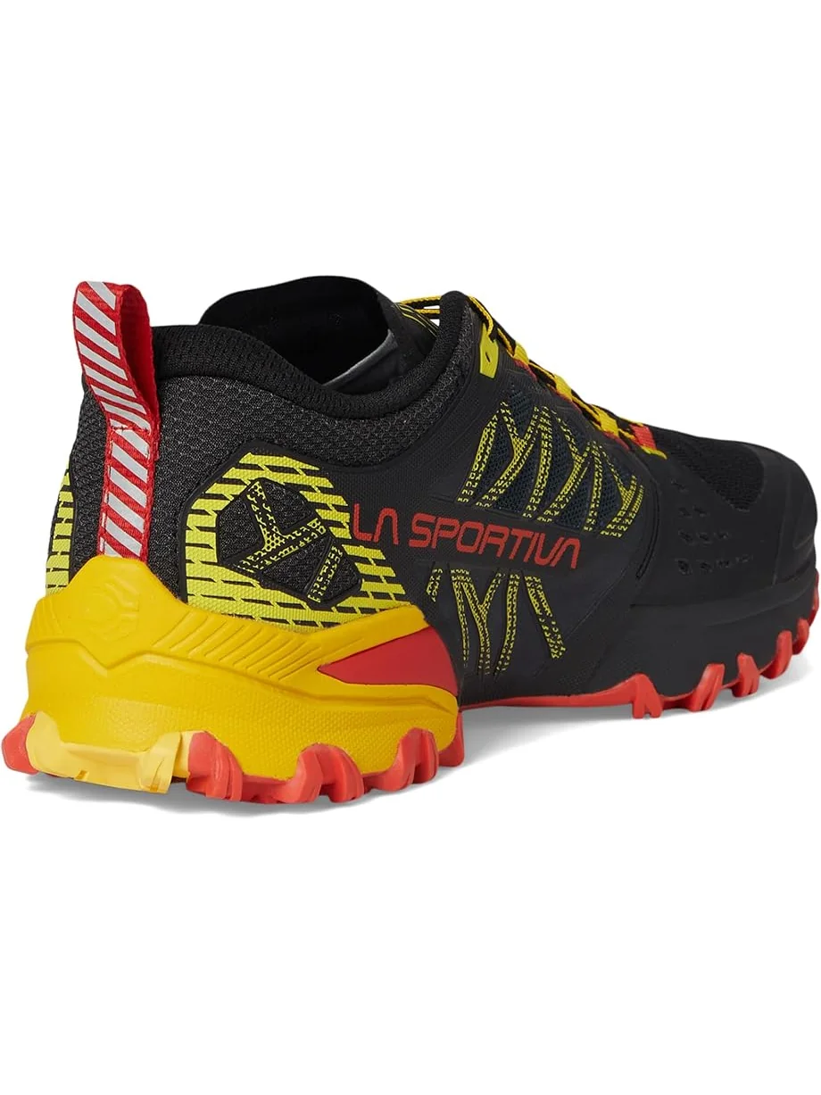 Кроссовки La Sportiva Bushido III — изображение 5 из 7, черный/желтый