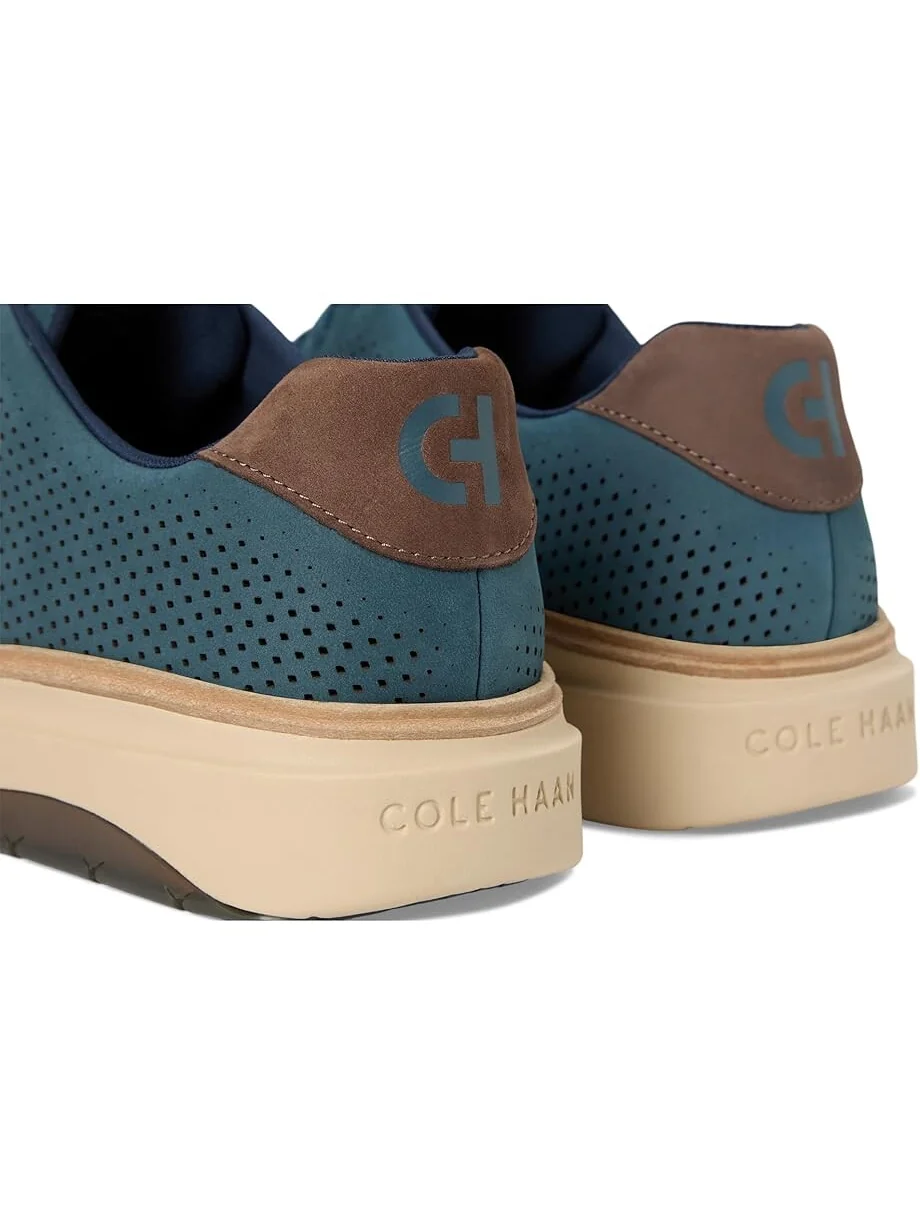 Кроссовки Cole Haan Grandpro Featherarc Laser Sneakers — изображение 6 из 7, синий/бежевый