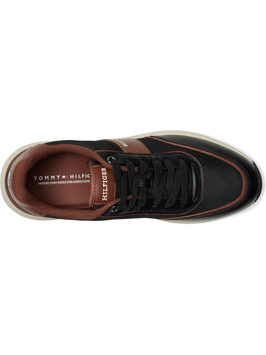 Кроссовки Tommy Hilfiger Santal — изображение 2 из 7, черный/коньячный мульти