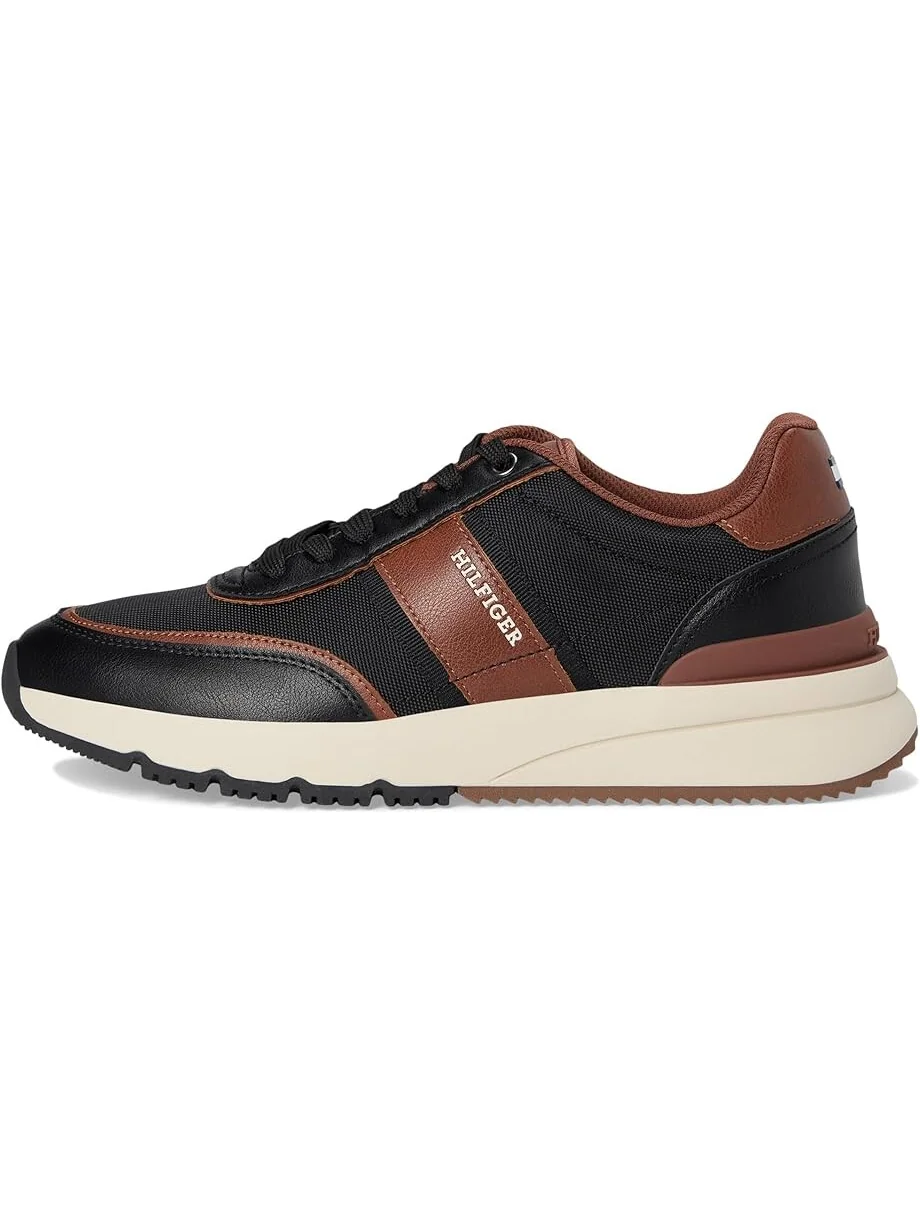 Кроссовки Tommy Hilfiger Santal — изображение 4 из 7, черный/коньячный мульти