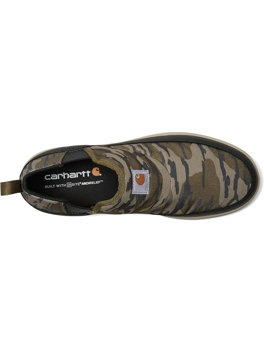 Кроссовки Carhartt Detroit Canvas Mid Slip-On — изображение 2 из 7, зеленый