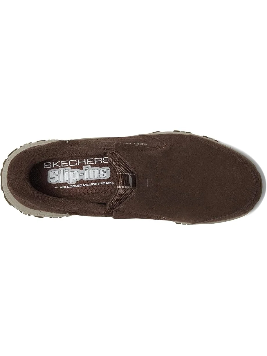 Кроссовки SKECHERS Hillcrest Cedar Root Hands Free Slip-in — изображение 2 из 7, коричневый