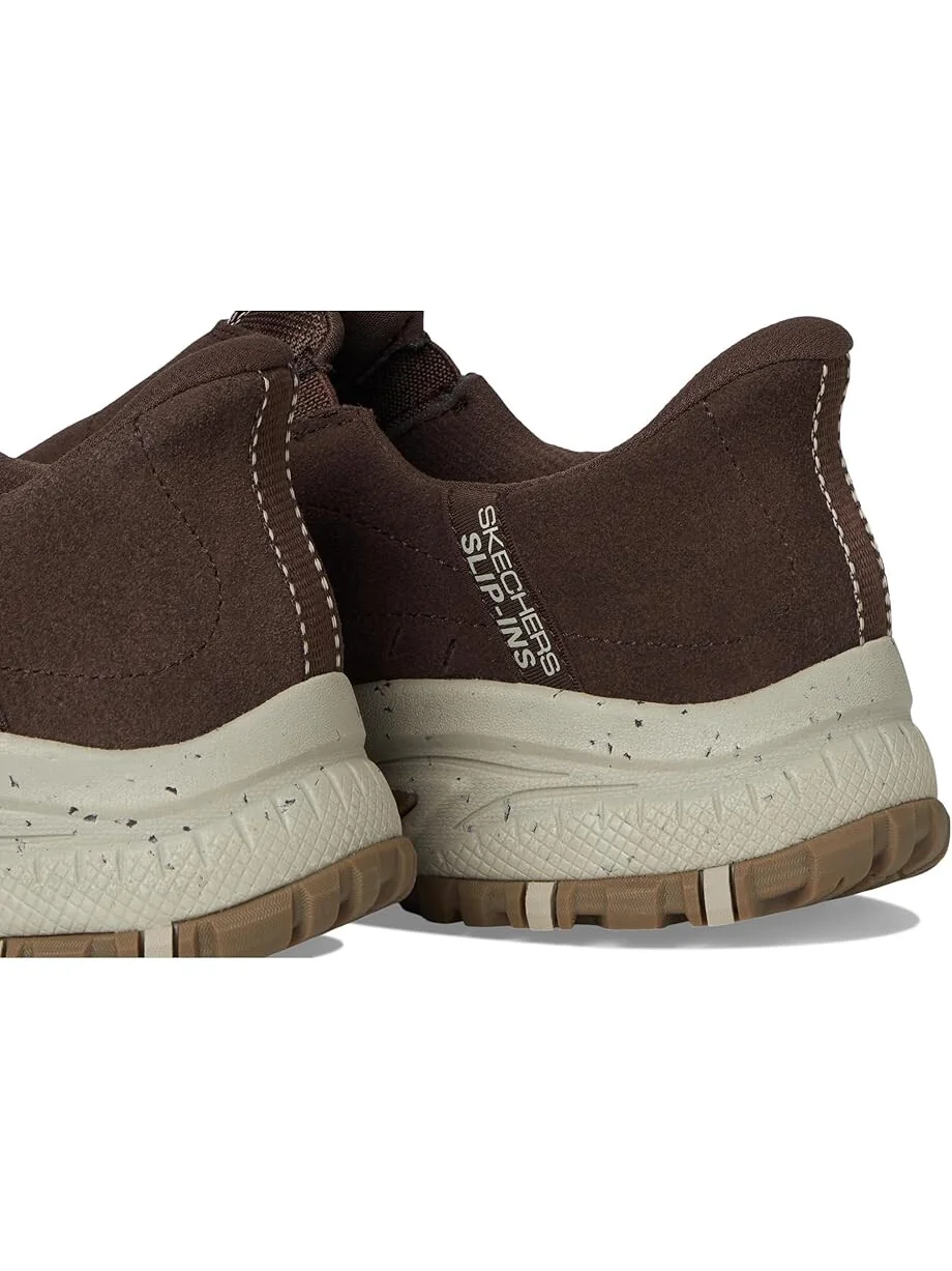 Кроссовки SKECHERS Hillcrest Cedar Root Hands Free Slip-in — изображение 6 из 7, коричневый