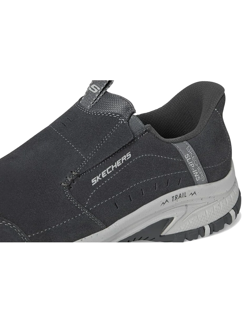 Кроссовки SKECHERS Hillcrest Cedar Root Hands Free Slip-in — изображение 6 из 7, угольный