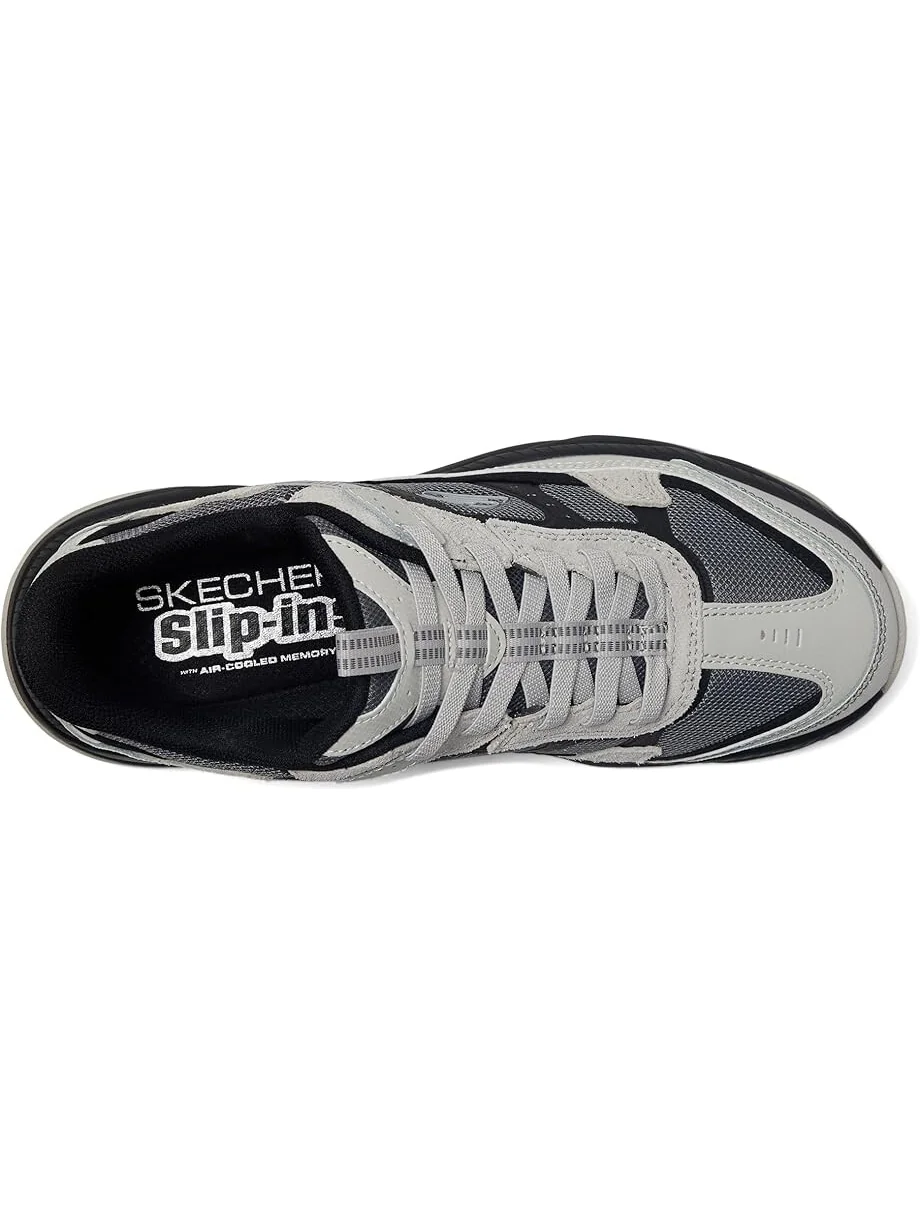 Кроссовки SKECHERS Vigor AT Hands Free Slip-In Sneaker — изображение 2 из 6, серый/черный