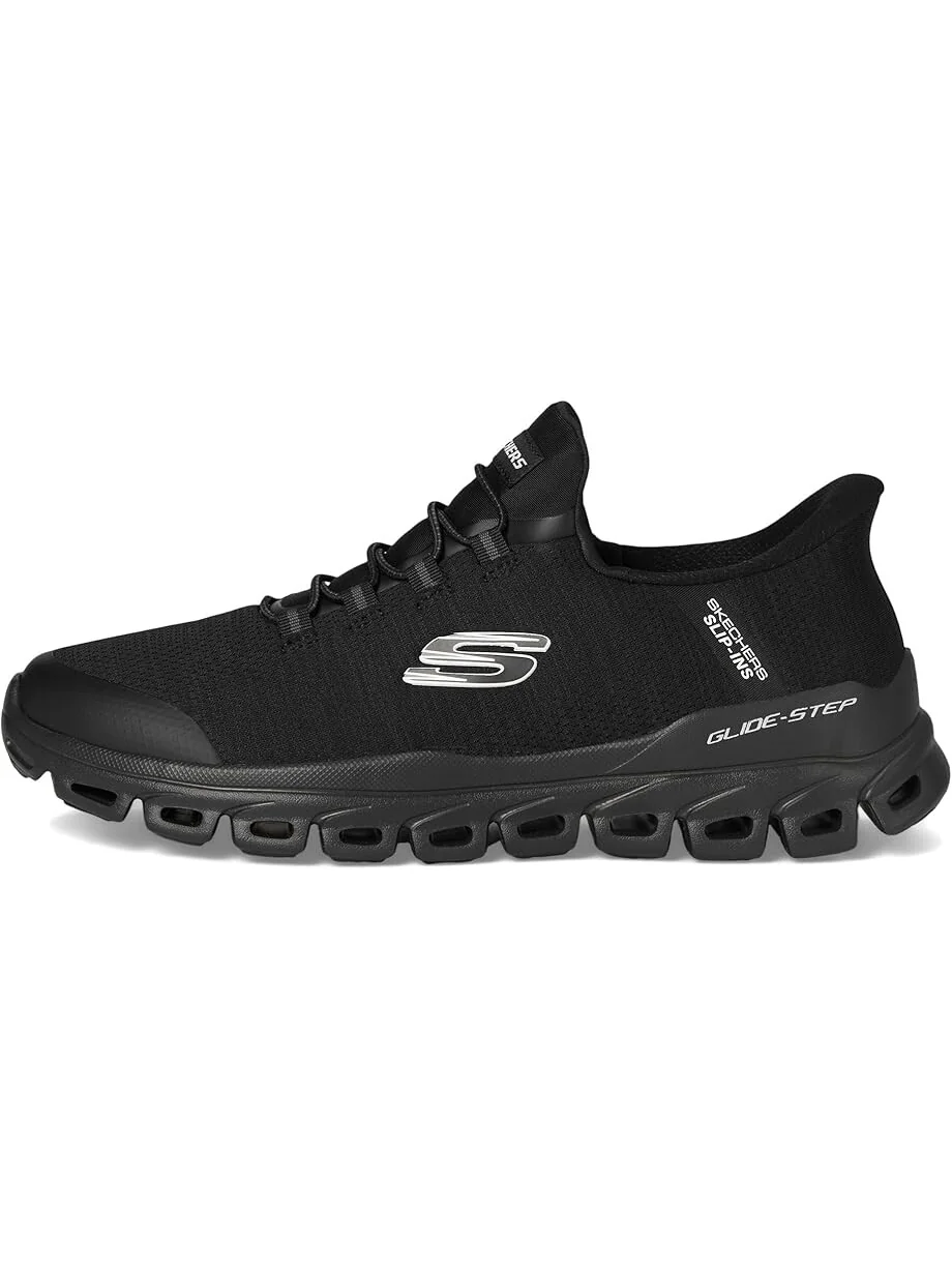 Кроссовки SKECHERS Glide-Step Zefyr Hands Free Slip-in — изображение 4 из 7, черный