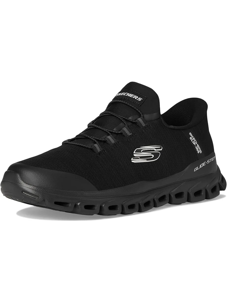 Кроссовки SKECHERS Glide-Step Zefyr Hands Free Slip-in — изображение 7 из 7, черный