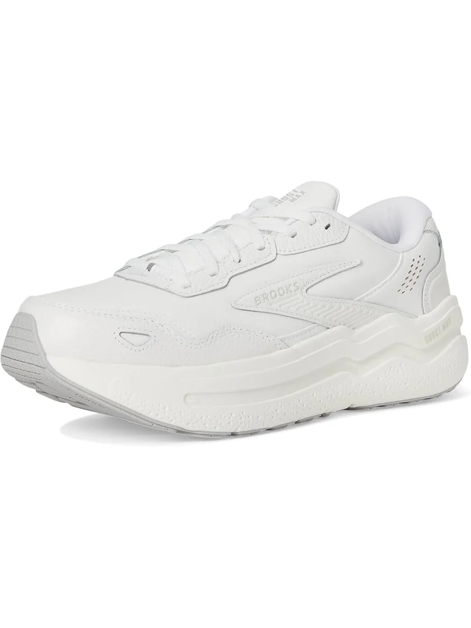 Кроссовки Brooks Ghost Max Leather — изображение 7 из 7, белый/белый