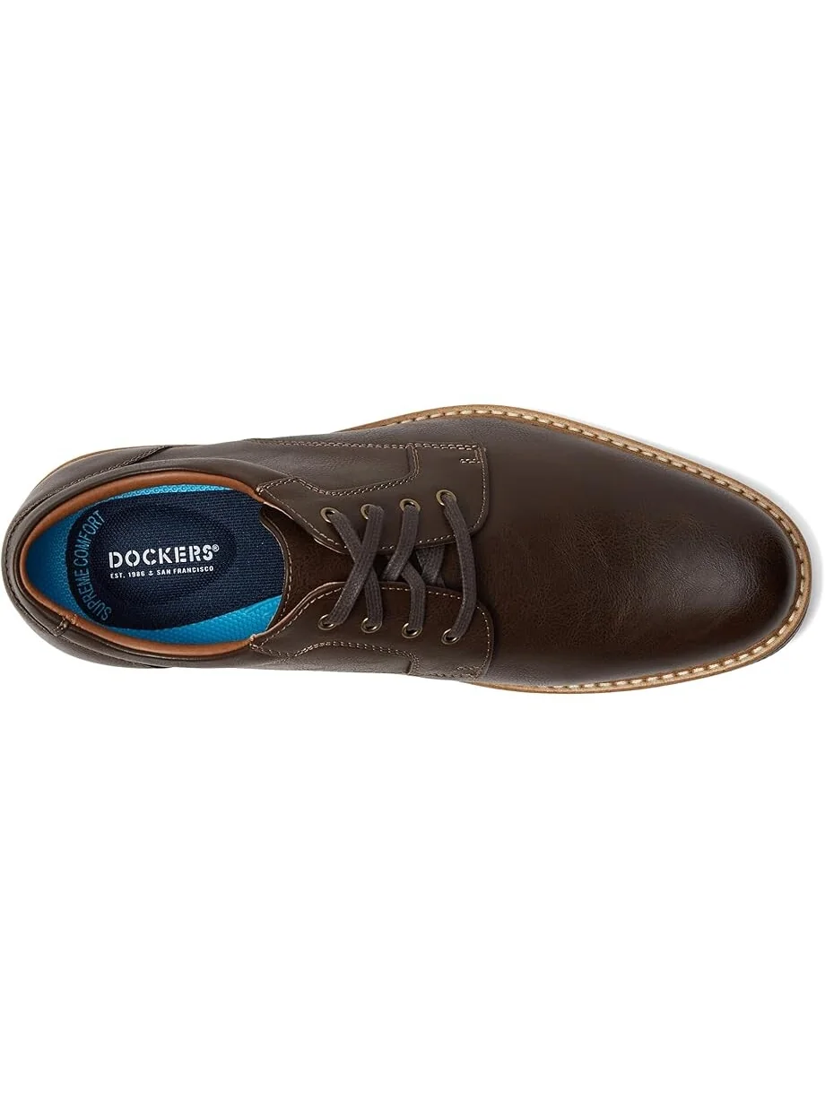 Оксфорды Dockers Handel — изображение 2 из 7, темно-коричневый