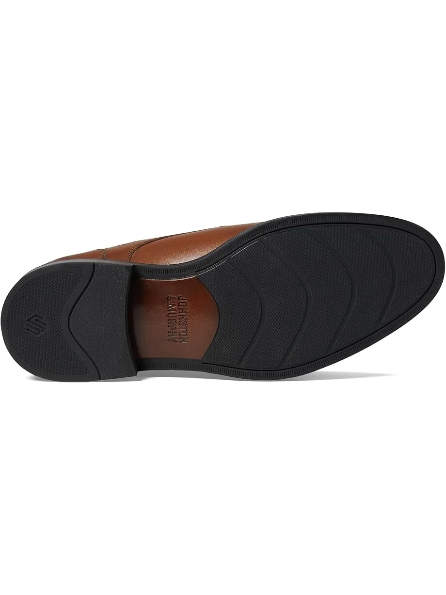 Оксфорды Johnston & Murphy Mason Cap Toe — изображение 3 из 6, бежевый