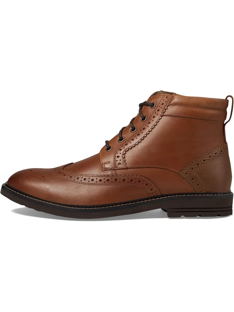 Ботинки Nunn Bush Odell 2.0 Wingtip Dress Casual Chukka Leather Boot — изображение 4 из 5, желто-коричневый