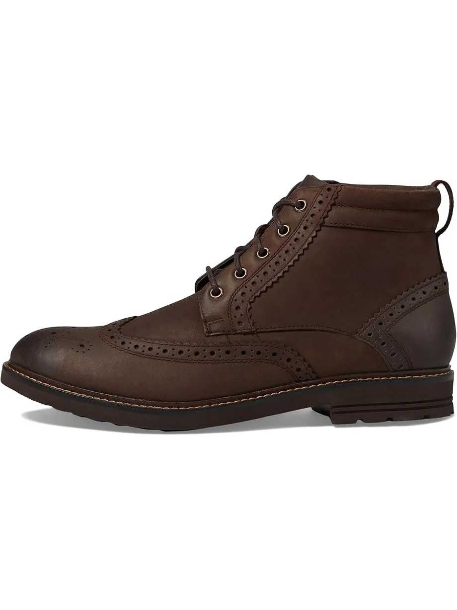 Ботинки Nunn Bush Odell 2.0 Wingtip Dress Casual Chukka Leather Boot — изображение 4 из 5, коричневый