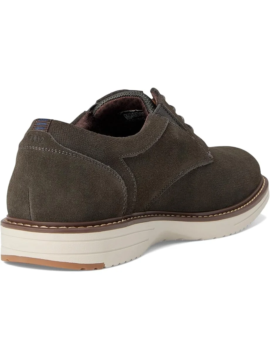 Оксфорды Nunn Bush Griff Plain Toe Oxford Lightweight and Comfortable for all Occasions Suede Lace-Up — изображение 5 из 7