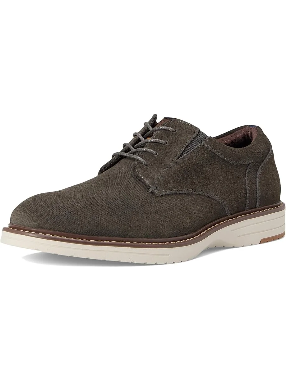 Оксфорды Nunn Bush Griff Plain Toe Oxford Lightweight and Comfortable for all Occasions Suede Lace-Up — изображение 7 из 7