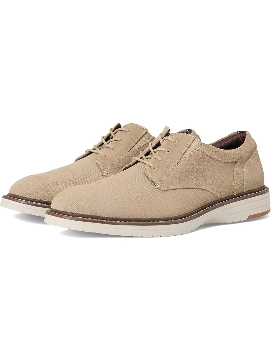 Оксфорды Nunn Bush Griff Plain Toe Oxford Lightweight and Comfortable for all Occasions Suede Lace-Up