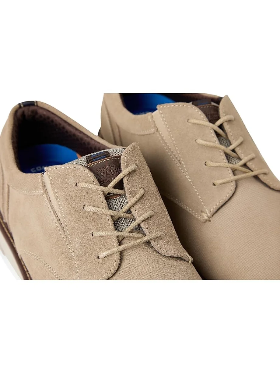 Оксфорды Nunn Bush Griff Plain Toe Oxford Lightweight and Comfortable for all Occasions Suede Lace-Up — изображение 6 из 7