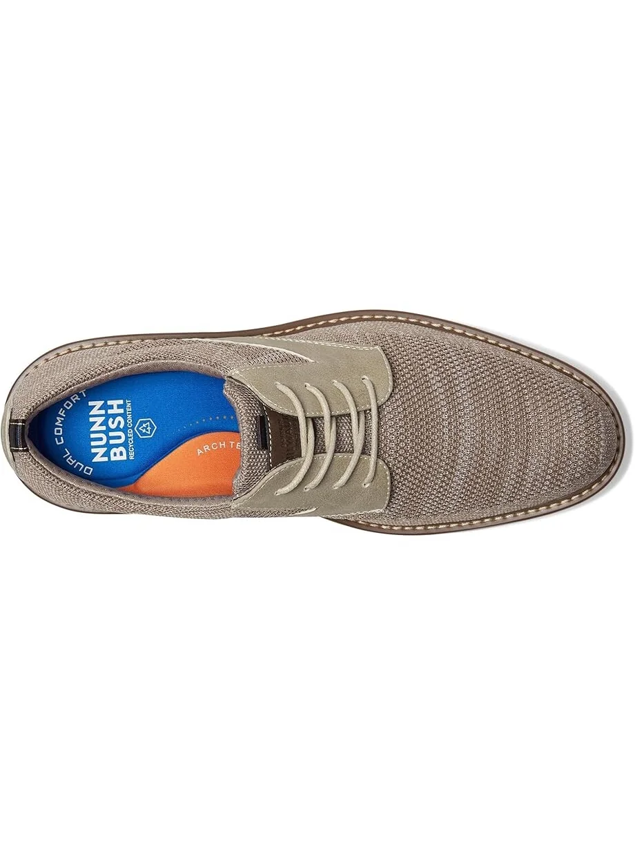 Оксфорды Nunn Bush Griff Plain Toe Knit Oxford Lightweight and Comfortable for any Occasion Knit Lace-Up — изображение 2 из 7