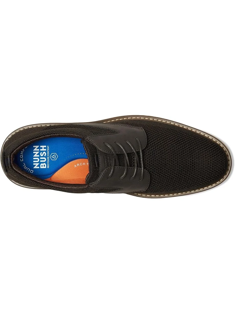 Оксфорды Nunn Bush Griff Plain Toe Knit Oxford Lightweight and Comfortable for any Occasion Knit Lace-Up — изображение 2 из 7
