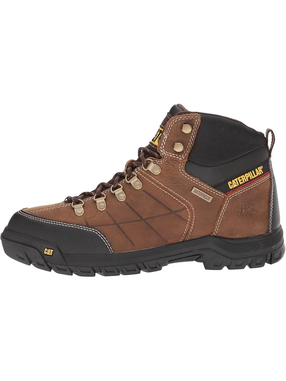 Ботинки Caterpillar Threshold Waterproof Soft Toe — изображение 4 из 7, коричневый