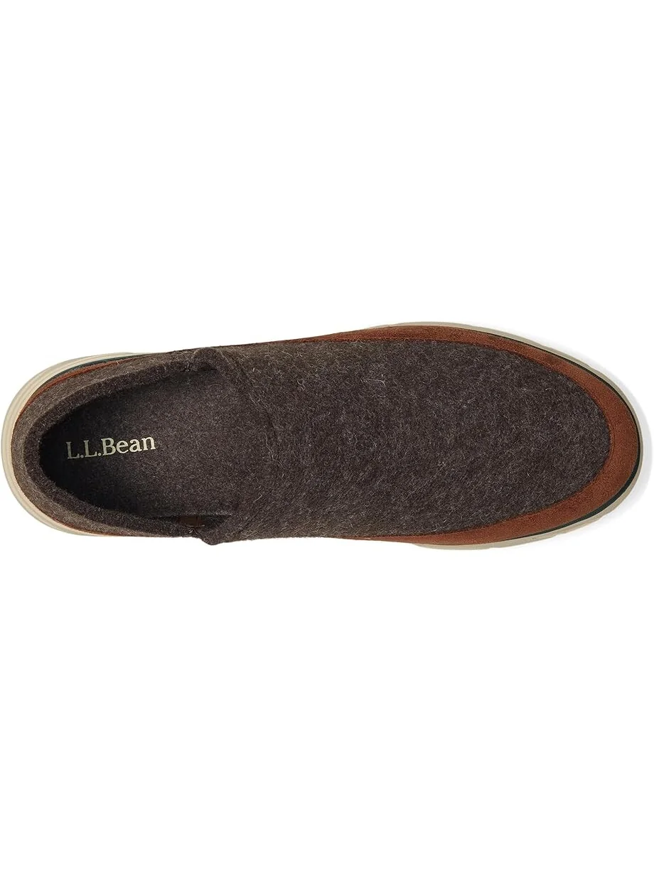 Шлепанцы L.L.Bean Downeast Slip On Wool — изображение 2 из 6, какао