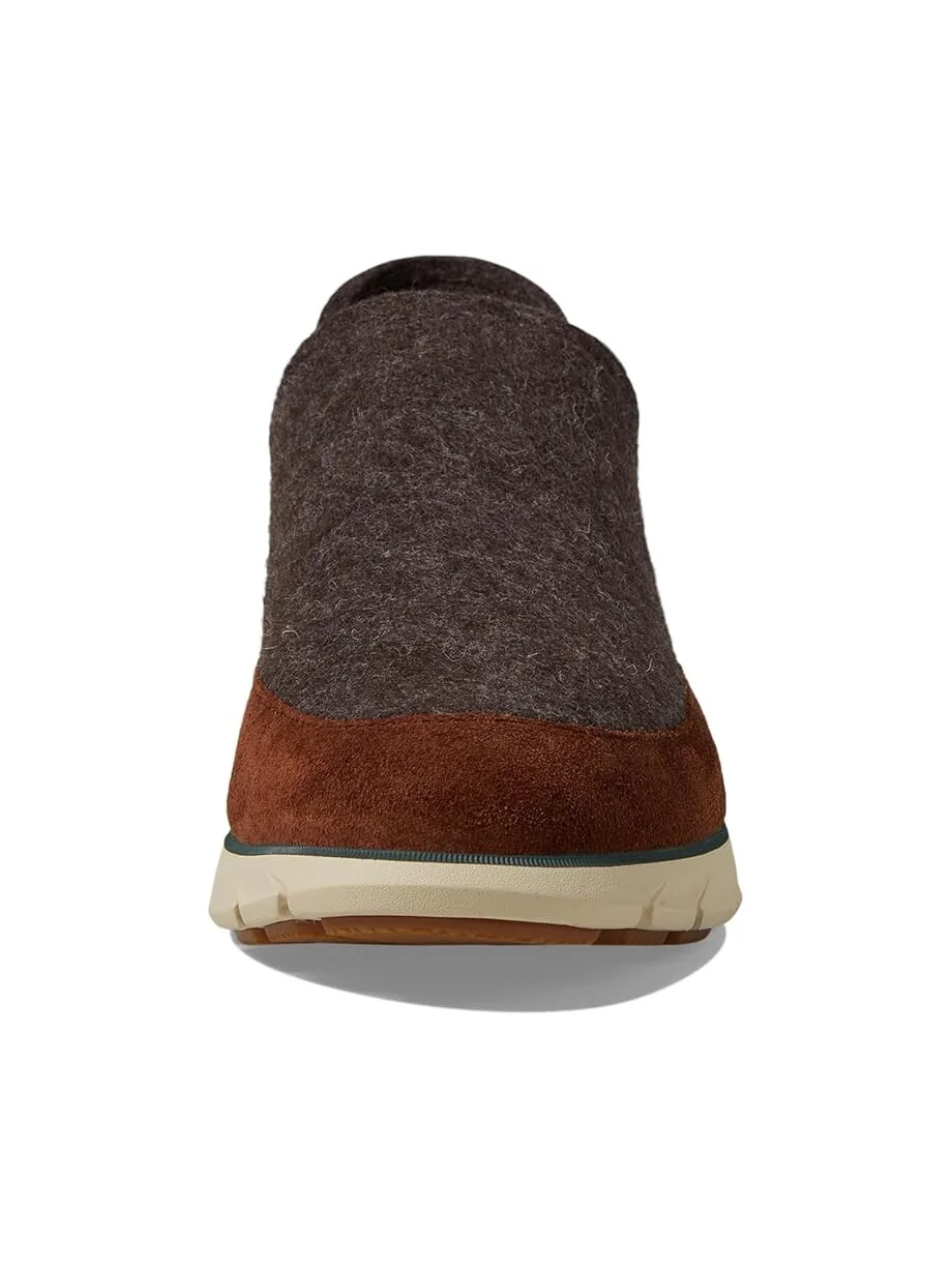Шлепанцы L.L.Bean Downeast Slip On Wool — изображение 6 из 6, какао