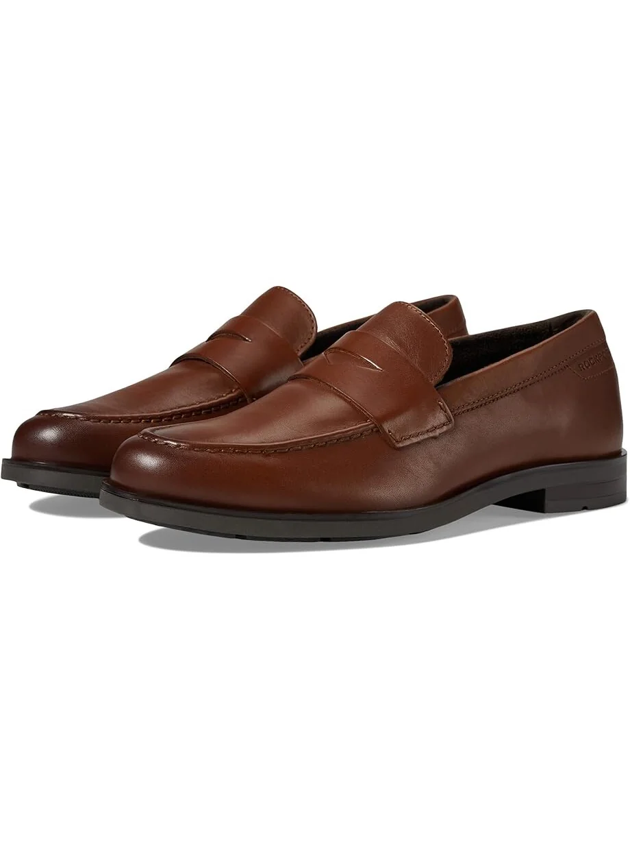 Лоферы Rockport Sutton, цвет Dark Natural Leather