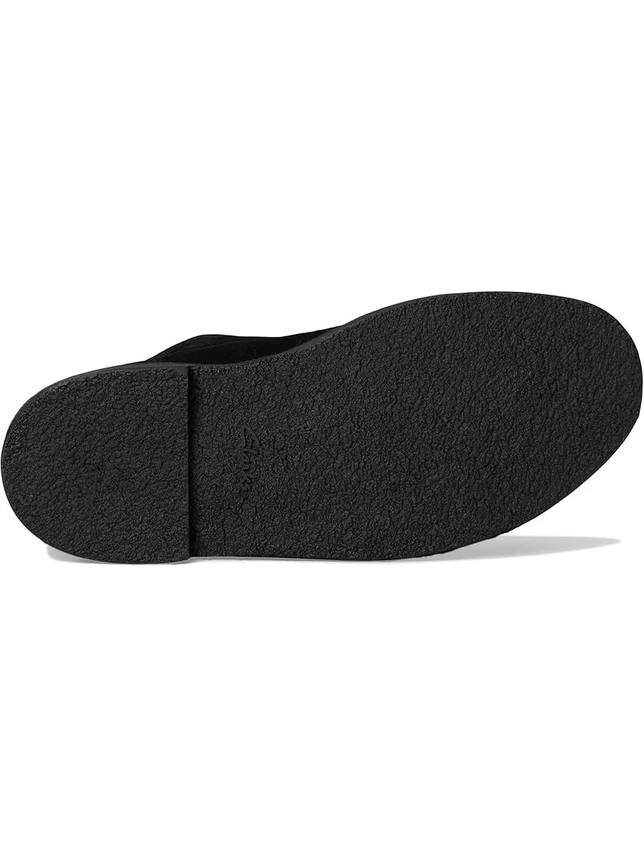 Ботинки Clarks Shepton, черные замшевые — изображение 3 из 7, черный