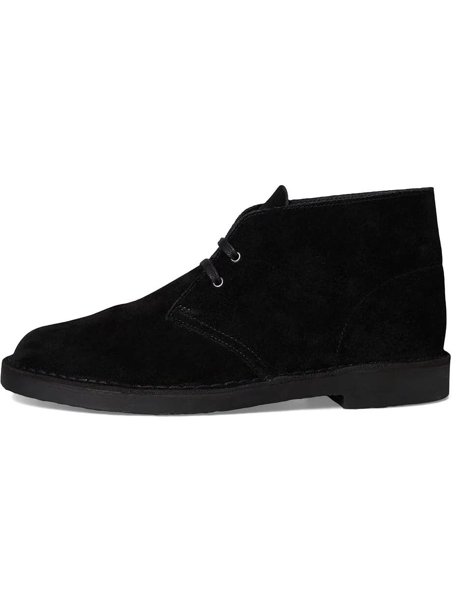 Ботинки Clarks Shepton, черные замшевые — изображение 4 из 7, черный