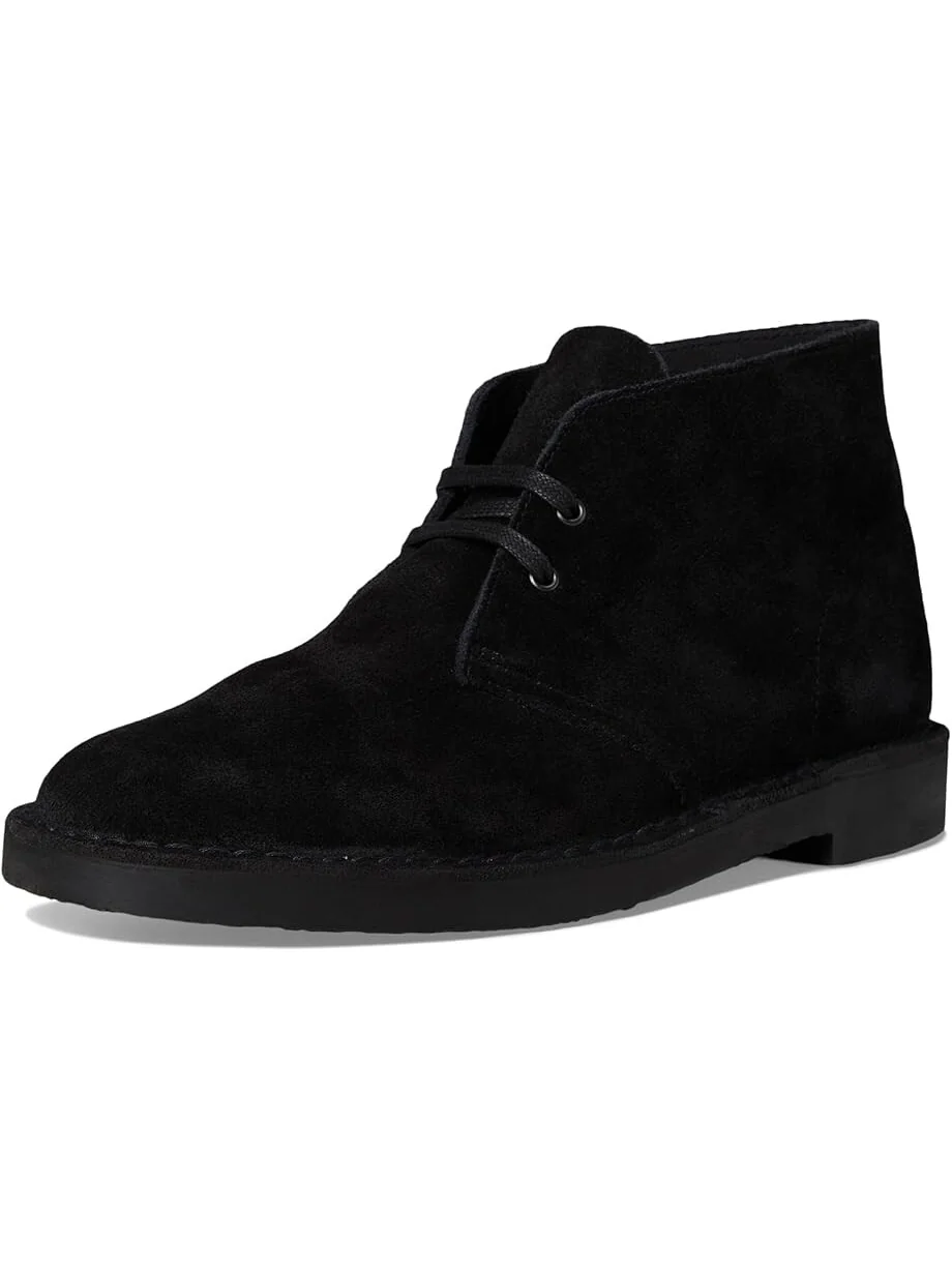 Ботинки Clarks Shepton, черные замшевые — изображение 7 из 7, черный