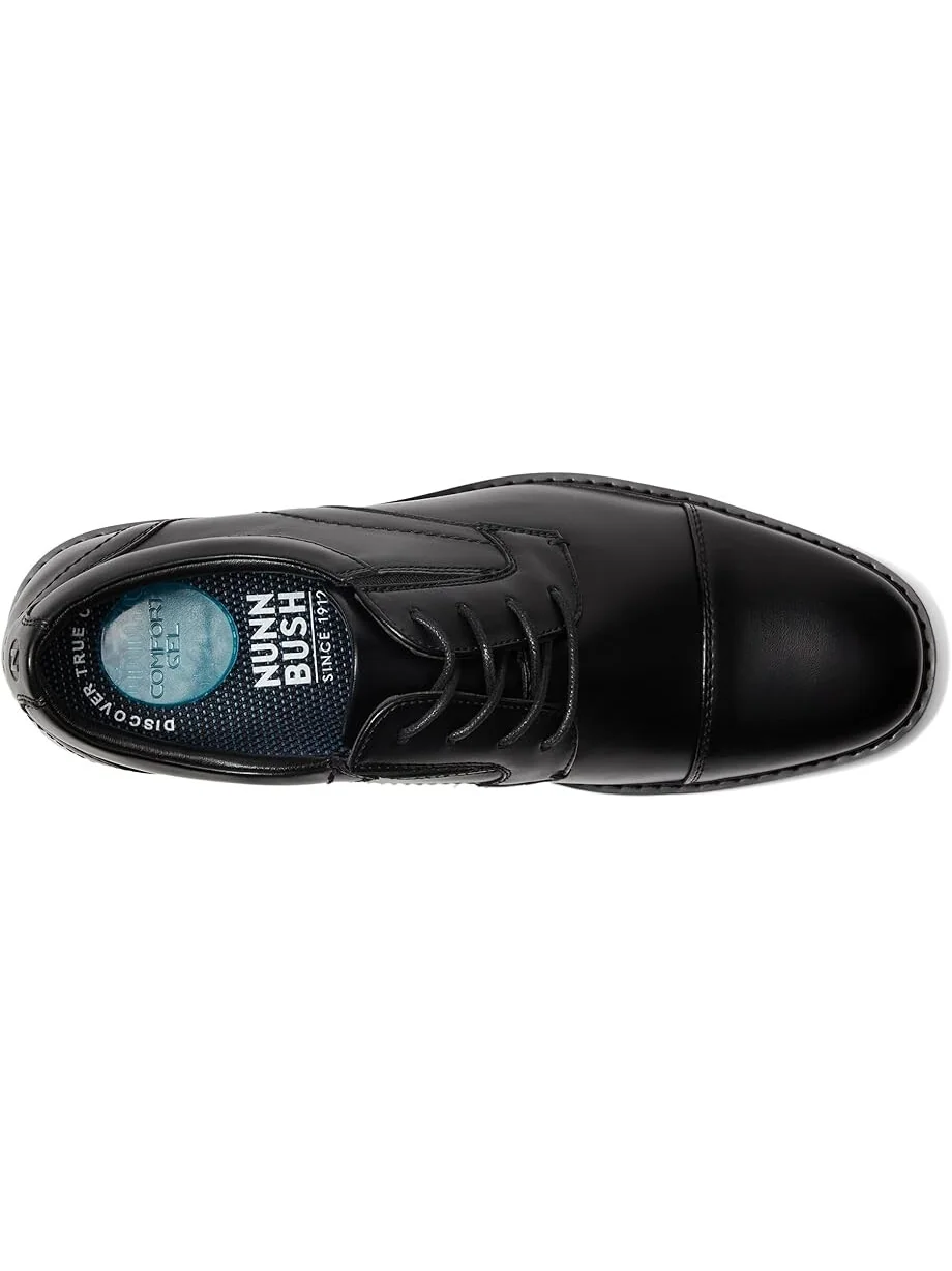 Оксфорды Nunn Bush Jarvis Cap Toe Oxford Dress Casual Business Formal Lace Up — изображение 2 из 7, черный