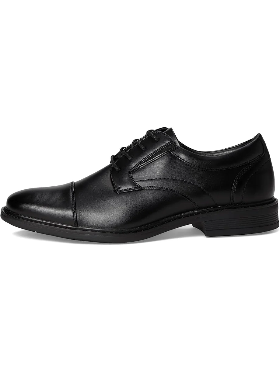 Оксфорды Nunn Bush Jarvis Cap Toe Oxford Dress Casual Business Formal Lace Up — изображение 4 из 7, черный