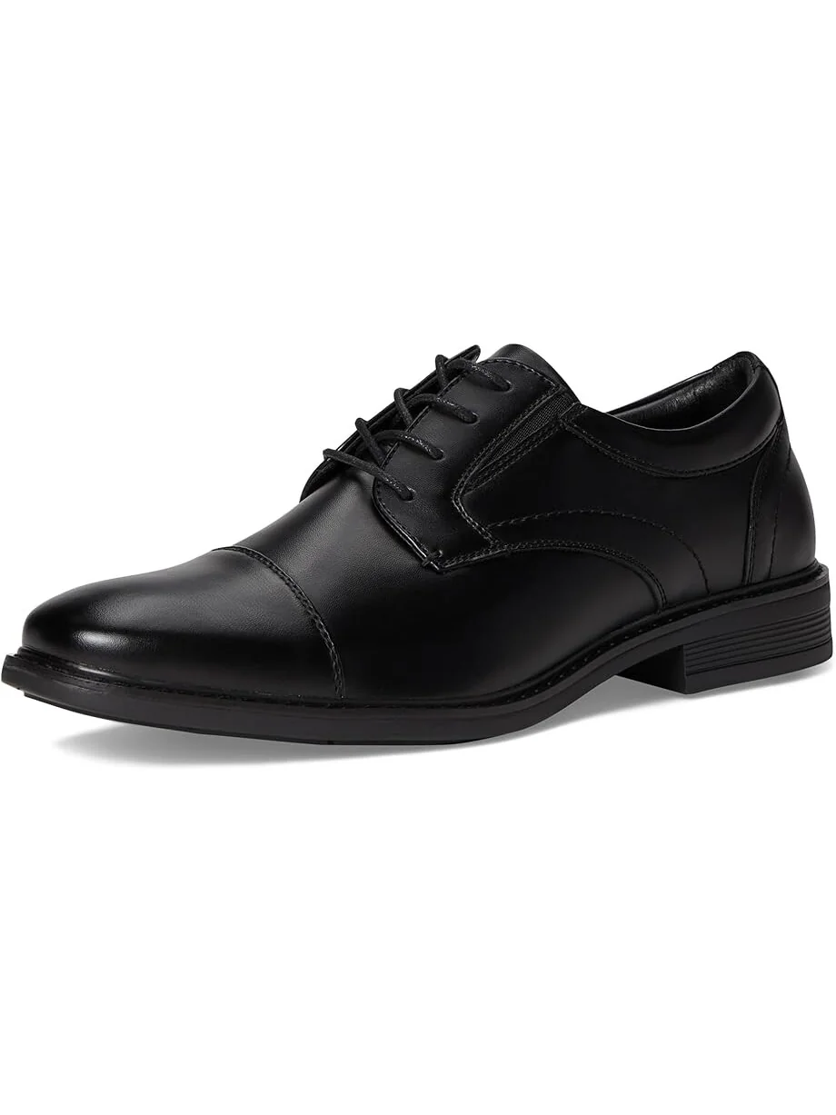 Оксфорды Nunn Bush Jarvis Cap Toe Oxford Dress Casual Business Formal Lace Up — изображение 7 из 7, черный