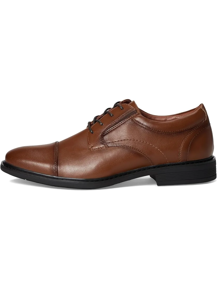 Оксфорды Nunn Bush Jarvis Cap Toe Oxford Dress Casual Business Formal Lace Up — изображение 4 из 7, коричневый