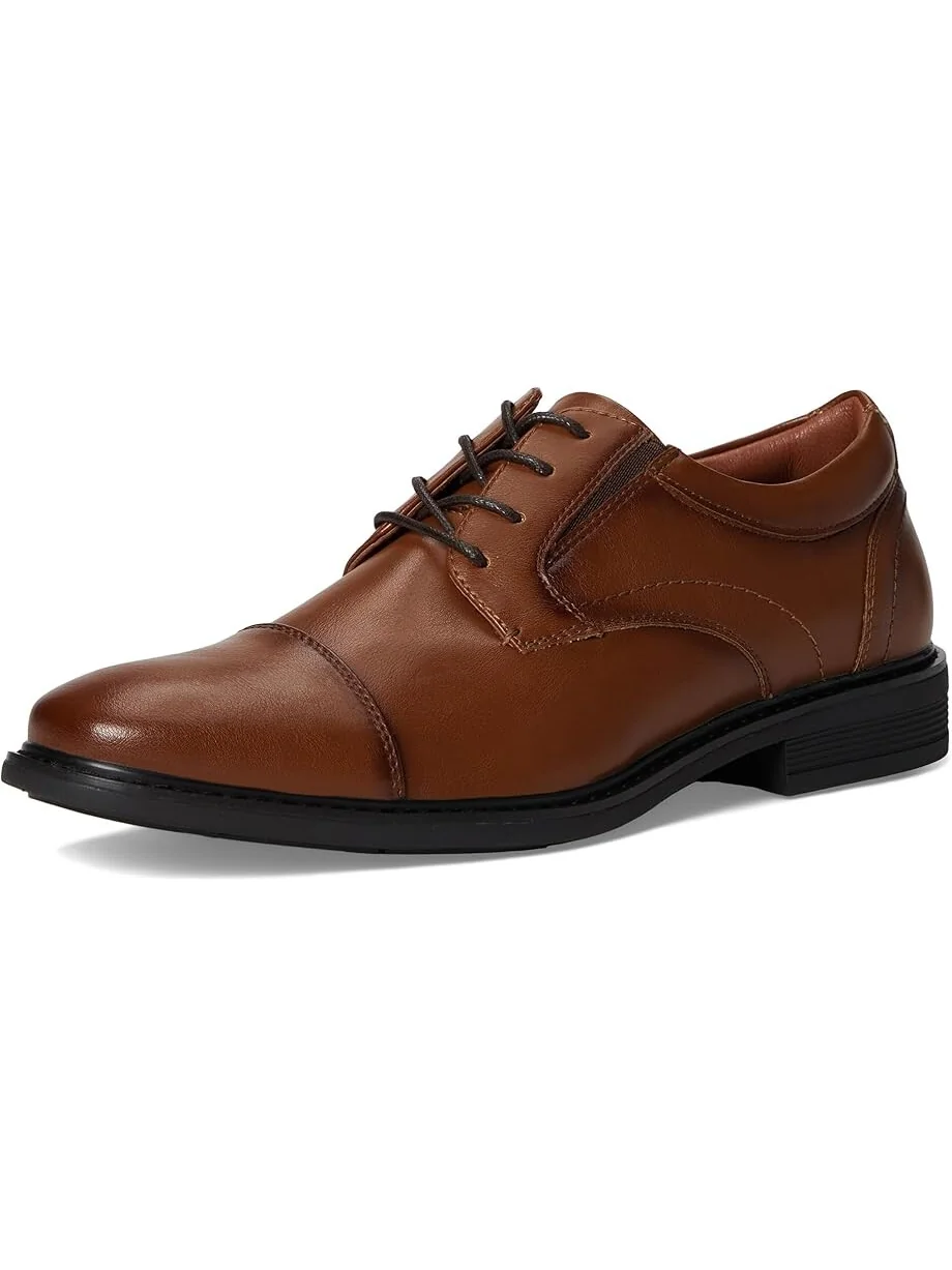Оксфорды Nunn Bush Jarvis Cap Toe Oxford Dress Casual Business Formal Lace Up — изображение 7 из 7, коричневый