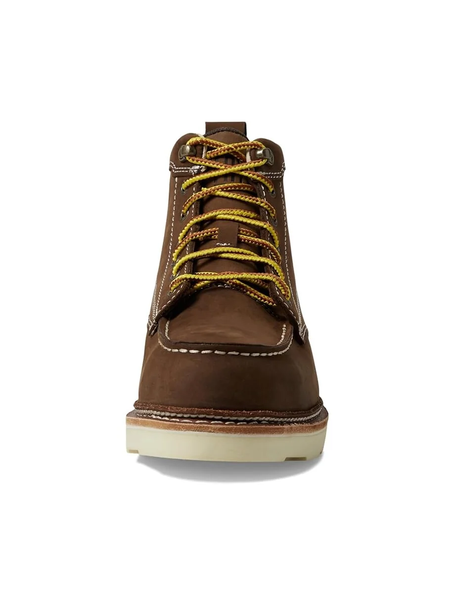 Ботинки Frye The Safety-Crafted Western Boot — изображение 2 из 6, темно-коричневый