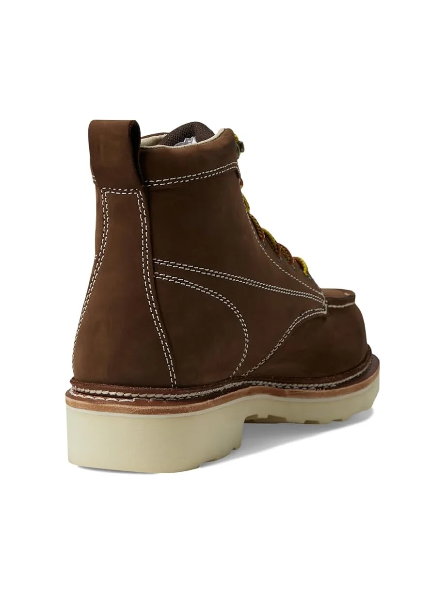 Ботинки Frye The Safety-Crafted Western Boot — изображение 5 из 6, темно-коричневый