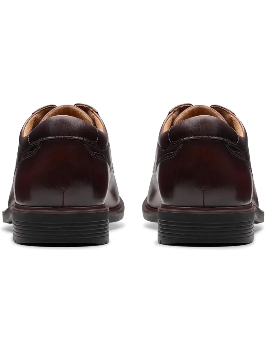 Оксфорды Clarks Eldredge Plain — изображение 5 из 6, темно-коричневый