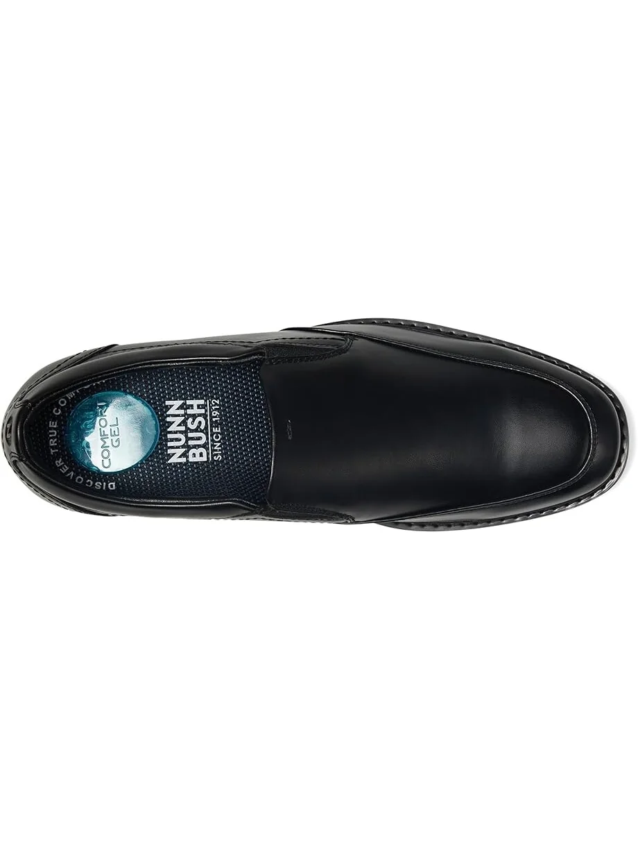 Оксфорды Nunn Bush Jarvis Moccasin Toe Slip-On Dress Casual Business Loafers — изображение 2 из 7, черный