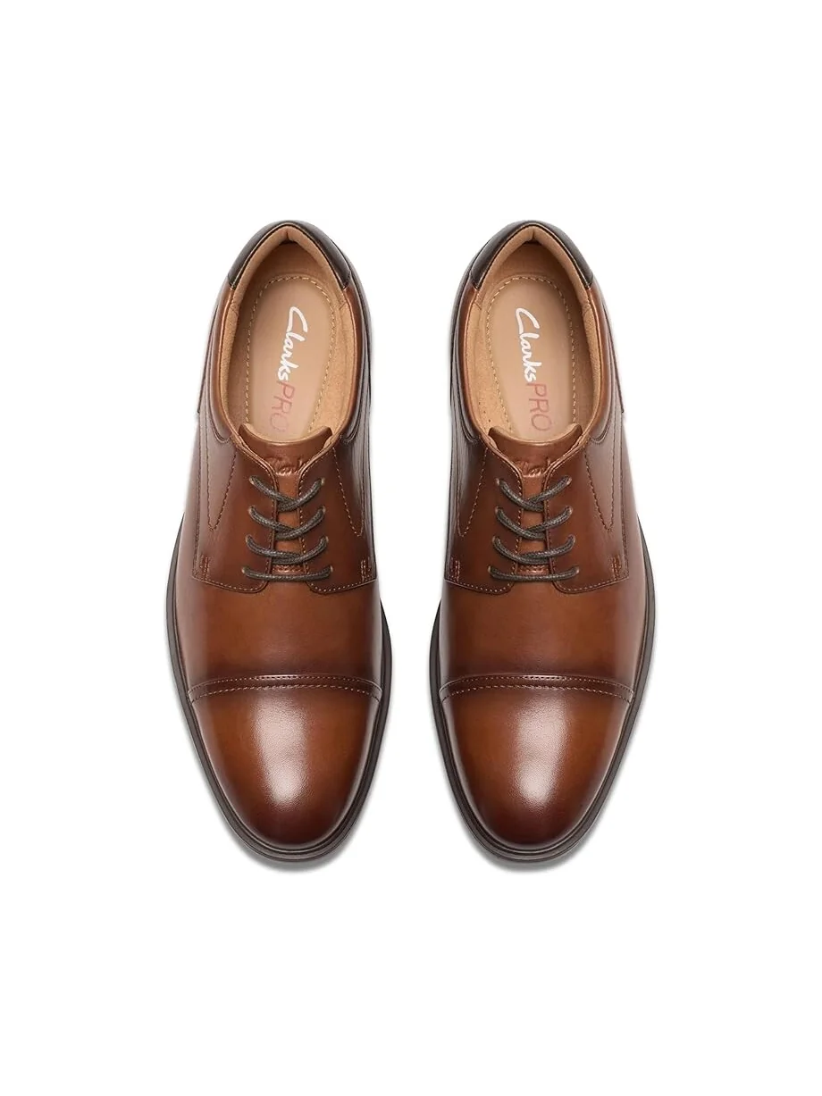 Оксфорды Clarks Eldredge Cap — изображение 2 из 6, темный бежевый