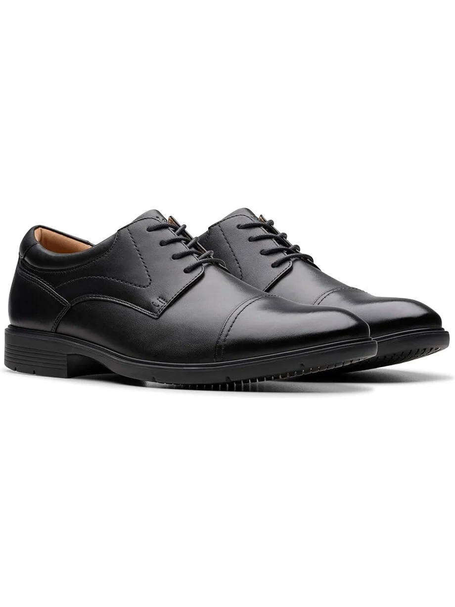 Оксфорды Clarks Eldredge Cap — изображение 1 из 6, черный