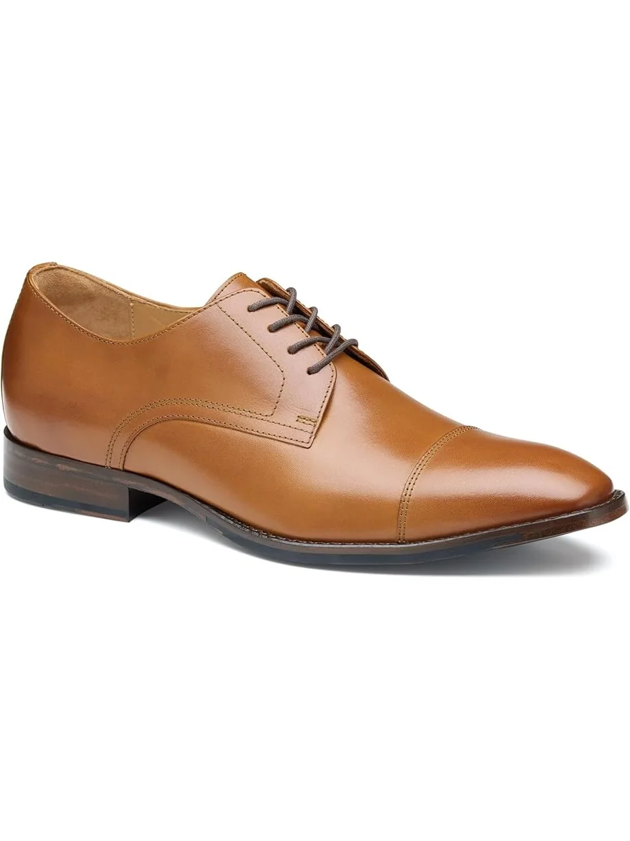Оксфорды Johnston & Murphy Richland Cap Toe — бежевый
