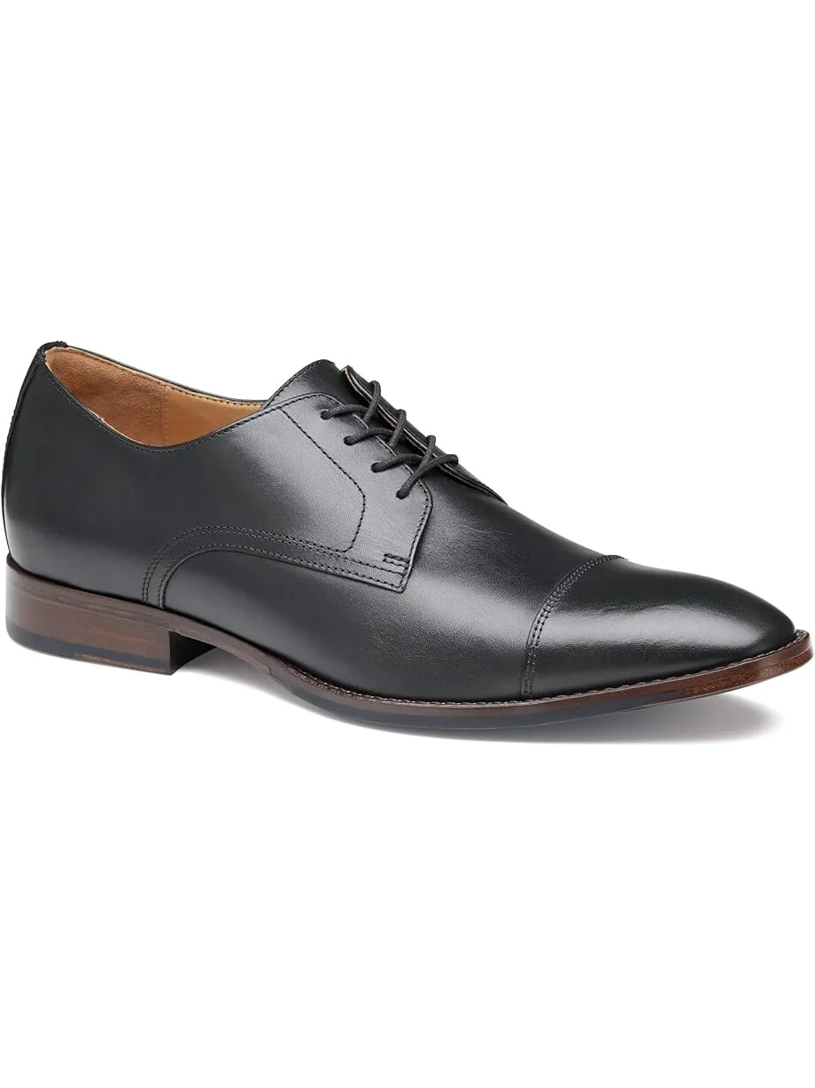 Оксфорды Johnston & Murphy Richland Cap Toe — черный