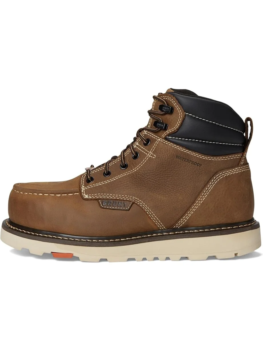 Ботинки BRUNT The Marin 6" Welted Comp Toe — изображение 4 из 7, коричневый