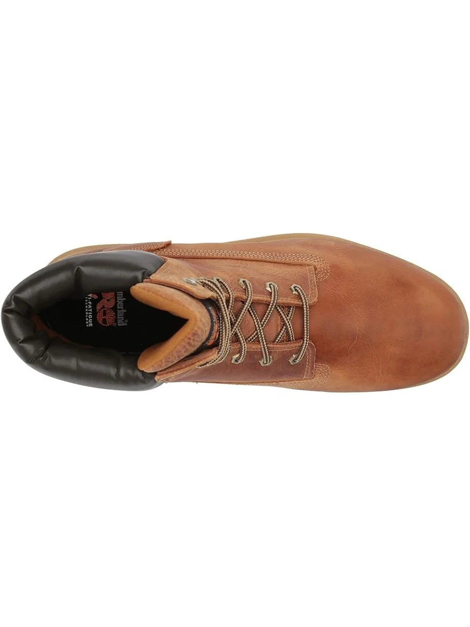 Ботинки Timberland PRO Direct Attach мужские водонепроницаемые кожаные коричневые — изображение 2 из 7, серый
