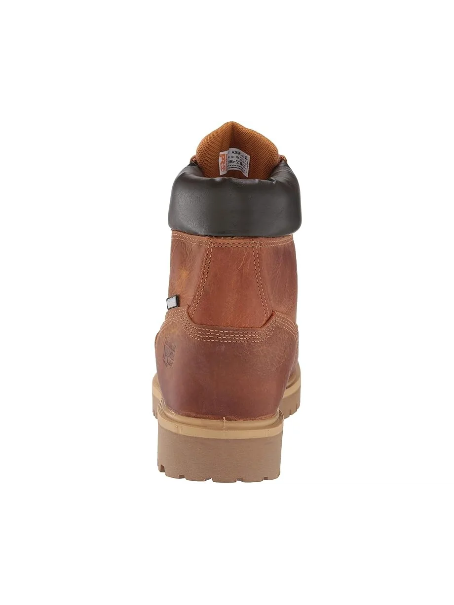 Ботинки Timberland PRO Direct Attach мужские водонепроницаемые кожаные коричневые — изображение 5 из 7, серый